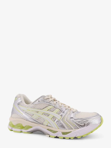 Asics Gel-Kayano 14 mesh sneakers with contrasting profiles - Cream/Pistachio
