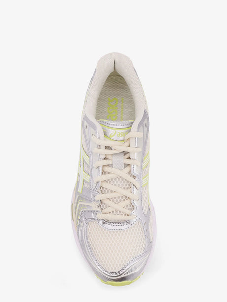 Asics Gel-Kayano 14 mesh sneakers with contrasting profiles - Cream/Pistachio