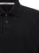 Saint Laurent Cotton blend polo shirt with Cassandre embroidery - Noir