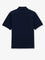 Saint Laurent Recycled material polo shirt with Cassandre embroidery - Marine