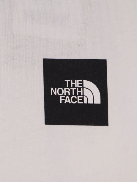 The North Face Cotton t-shirt with frontal logo - White