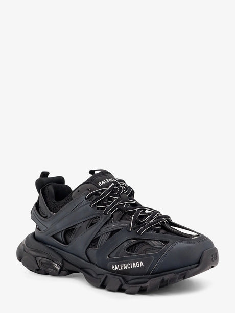 Balenciaga Track nylon and mesh sneakers - Black