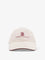 Brunello Cucinelli Nylon hat with embroidered logo on the front - Offwhite Rosso