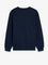 Celine Cotton sweater with front lettering logo - Navyredwhite