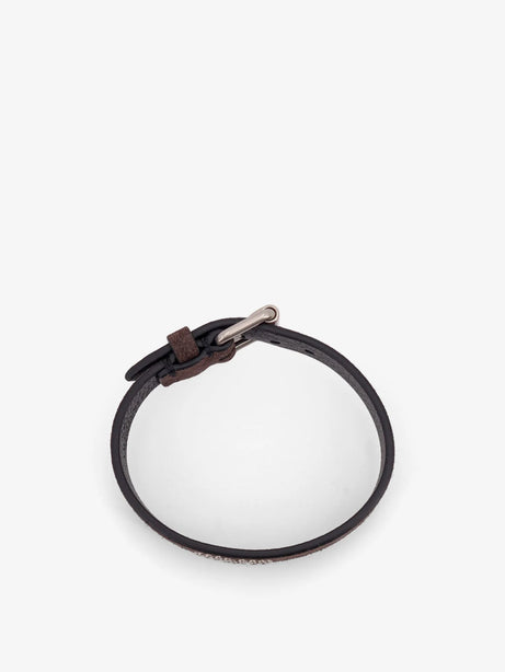 Valentino Garavani Valentino Garavani leather bracelet - Testa Di Moro