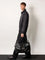 Fendi Fendi Flux Maxi Messenger leather crossbody bag - Nero+Palladio