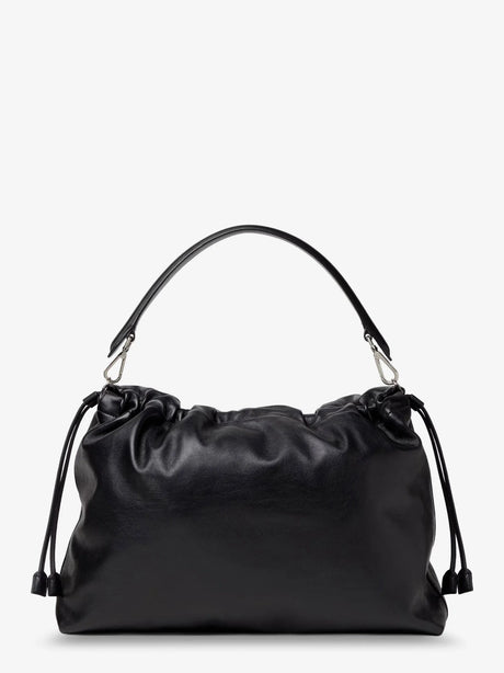 Fendi Fendi Flux Maxi Messenger leather crossbody bag - Nero+Palladio