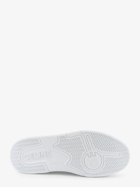 Celine CT-09 leather sneakers with mesh inserts - Opticwhite