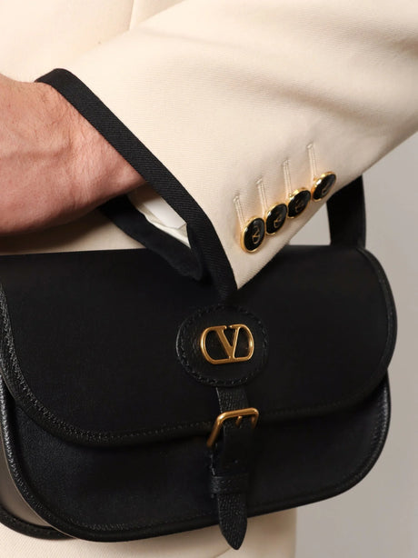 Valentino Garavani Valentino Garavani leather crossbody bag - Nero
