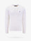 Polo Ralph Lauren Cable knit sweater with iconic embroidery - White