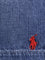 Polo Ralph Lauren Denim Bermuda shorts with embroidered logo on the front - Blane