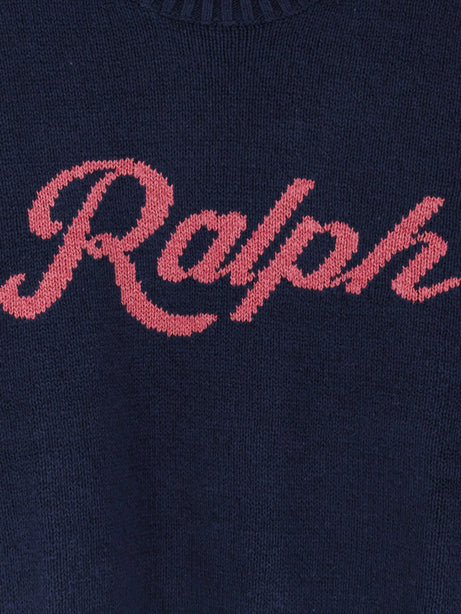 Polo Ralph Lauren Cotton and linen blend sweatshirt - Dark Cobalt Combo