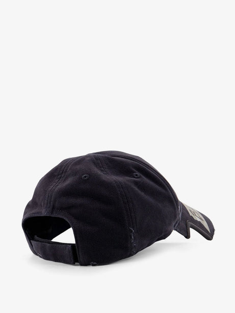 Balenciaga Cotton hat - Faded Washed Black