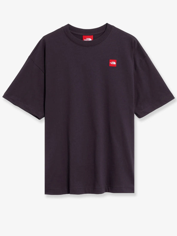 The North Face Cotton T-shirt with logo patch on the front - Grey