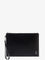 Saint Laurent Leather clutch with Monogram detail - Nero