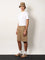 Gucci GG Supreme Fabric shorts - Camel Ebony