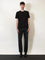 Saint Laurent Cotton T-shirt - Noir