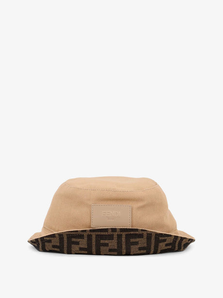 Fendi Cotton Bucket hat - S.+Tartan Multicolor
