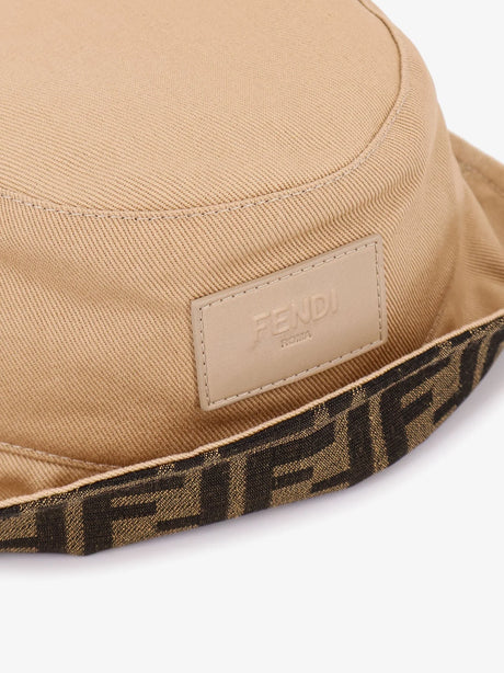 Fendi Cotton Bucket hat - S.+Tartan Multicolor
