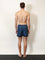 Gucci Nylon swim trunks with all-over Gucci Incrocio print - Blu Navy Blu Royal