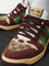 Gucci GG fabric leather sneakers - Be/Bu/Ho/Ns-Nr-Ns/Mw