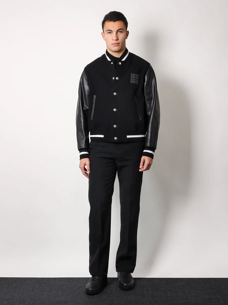 Givenchy Piqué cotton polo shirt with 4g embroidery - Nero