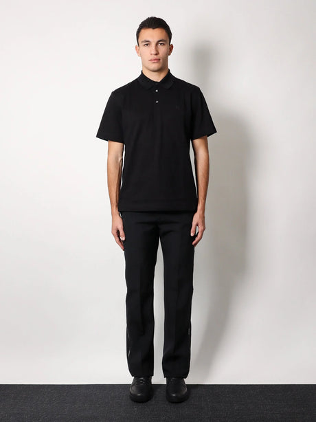 Givenchy Piqué cotton polo shirt with 4g embroidery - Nero