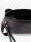 Gucci Leather GG Emblem crossbody bag with embossed GG motif - Black