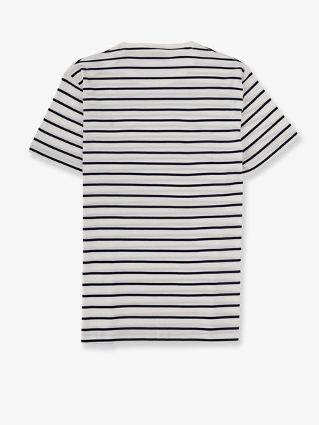 Polo Ralph Lauren Cotton t-shirt with striped pattern - White Refined Navy
