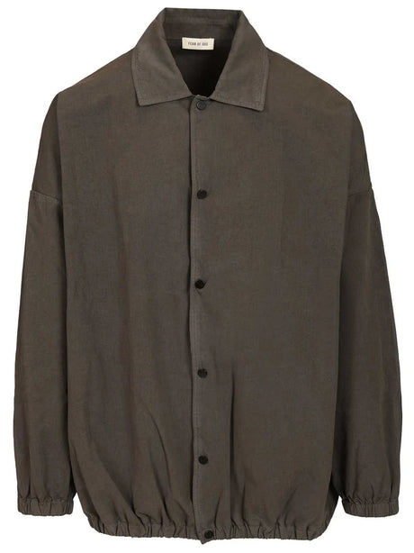 Fear Of God Windbreaker Jacket - Grey
