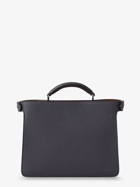 Fendi Peekaboo ISeeU Small leather crossbody bag - Asfsabbia