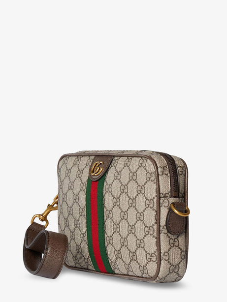 Gucci Ophidia GG Supreme Fabric crossbody bag - Beige Marrone