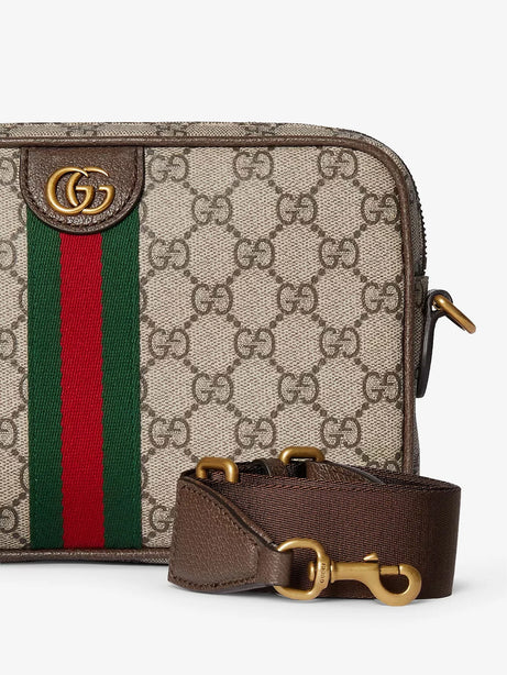 Gucci Ophidia GG Supreme Fabric crossbody bag - Beige Marrone
