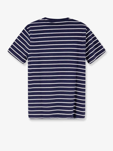 Polo Ralph Lauren Cotton T-shirt with striped pattern - Refined Navy White