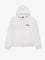 Balenciaga Over Zip-Up Hoodie cotton sweatshirt - Dirty White