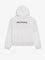 Balenciaga Over Zip-Up Hoodie cotton sweatshirt - Dirty White