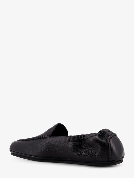 Celine Adam leather slip-on loafers - Black