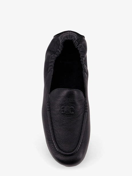 Celine Adam leather slip-on loafers - Black
