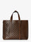 Gucci GG Emblem leather shopping bag - Sund Black