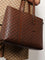 Gucci GG Emblem leather shopping bag - Sund Black