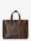 Gucci GG Emblem leather shopping bag - Sund Black