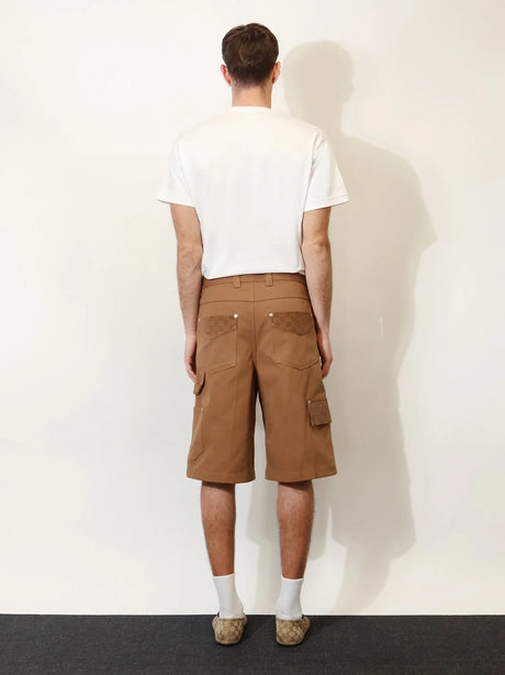 Gucci Canvas shorts - Camel