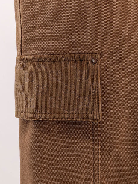 Gucci Canvas shorts - Camel