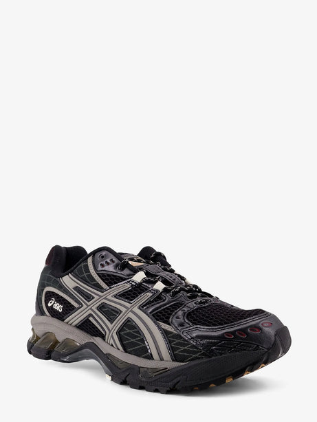 Asics Gel Nimbus 10.1 mesh sneakers with logo on the side - Black/Clay Grey