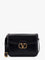 Valentino Garavani Valentino garavani 9to5 leather shoulder bag with vlogo signature closure - Nero