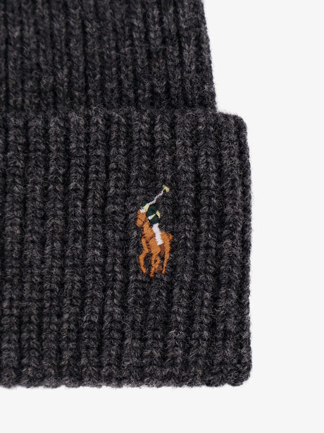 Polo Ralph Lauren Wool blend beanie hat - Barclay Heather