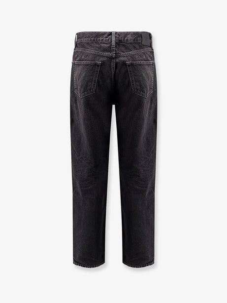 Saint Laurent Long Mick black denim trousers - Westwood Black