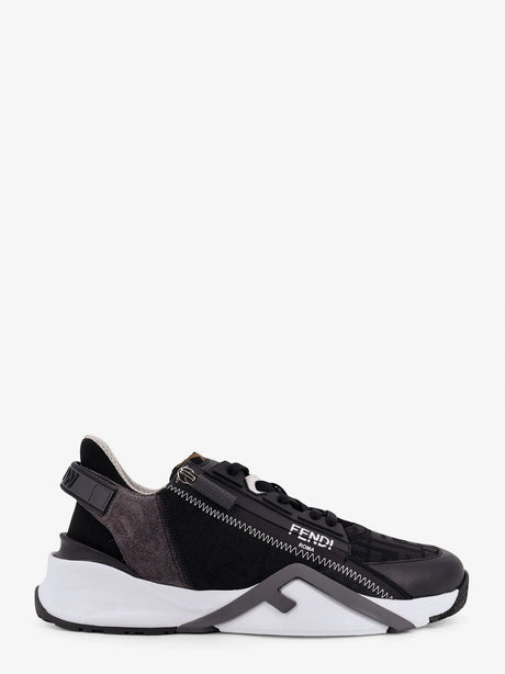 Fendi Fendi Flow slip-on sneakers - Nero+Nero+Antracite