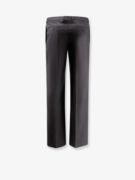 Celine Pinstripe wool trousers - Gris Craie