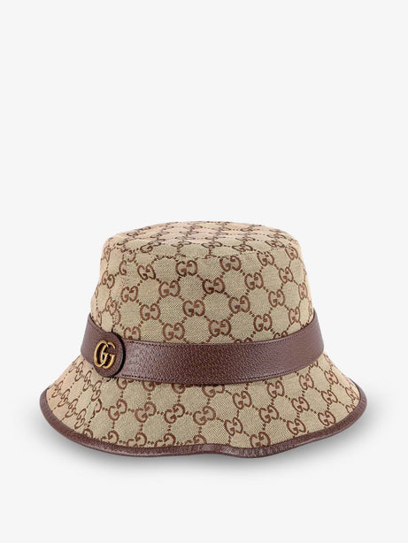 Gucci GG fabric Fedora hat - Cacao Beige